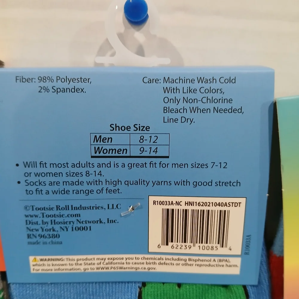 Colorful Candy-Themed Crew Socks Set - Picture 4 of 8